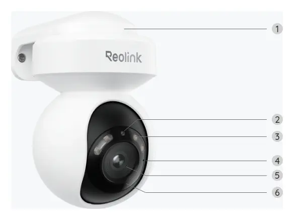 Reolink E1 Outdoor SE PoE 4K 8MP PT Kamera — görsel 2