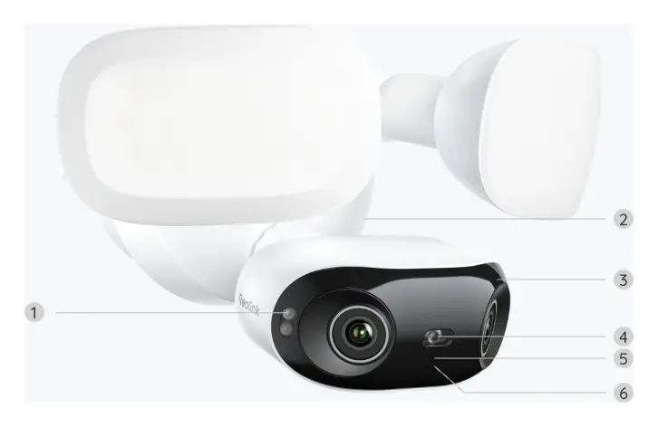 Reolink Elite Pro Floodlight PoE 16MP 4K Projektörlü Kamera — görsel 2