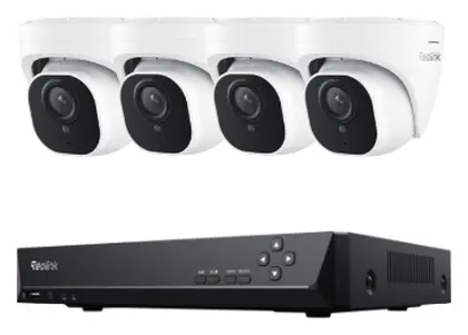 Reolink NVS8-8MD4 8MP PoE 8 Kanal 4 Kameralı Güvenlik Kamerası Seti