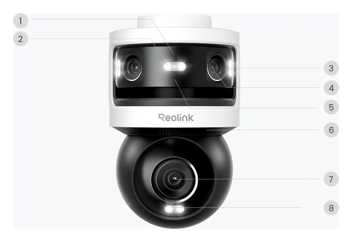 Reolink OMVI 3i PoE 10MP Çok Lensli Kamera — görsel 2