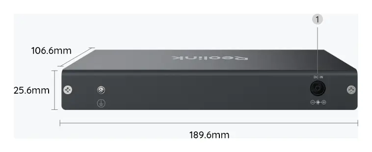 Reolink RLA-PS1 PoE Switch — görsel 3
