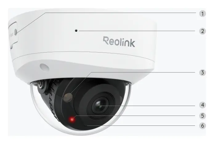 Reolink RLC-840A 4K 8MP PoE Dome Kamera — görsel 2