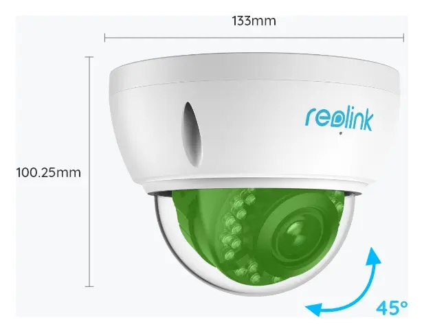 Reolink RLC-842A 4K 8MP PoE Dome Kamera — görsel 3