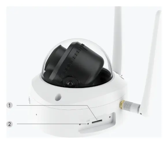 Reolink RLC-843WA 4K Wi-Fi 6 Dome Kamera — görsel 4