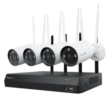 Reolink RLK12-800WB4 4K Wi-Fi 12 Kanal 4 Kameralı Güvenlik Kamerası Seti