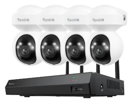Reolink RLK12-800WPTZ4 4K Wi-Fi 12 Kanal 4 Kameralı Güvenlik Kamerası Seti