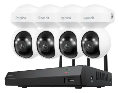 Reolink RLK12-800WPTZ4 4K Wi-Fi 12 Kanal 4 Kameralı Güvenlik Kamerası Seti