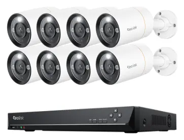Reolink RLK16-1200B8-A 12MP PoE 16 Kanal 8 Kameralı Güvenlik Kamerası Seti