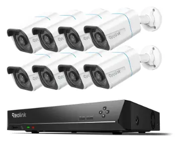 Reolink RLK16-810B8-A 4K PoE 16 Kanal 8 Kameralı Güvenlik Kamerası Seti