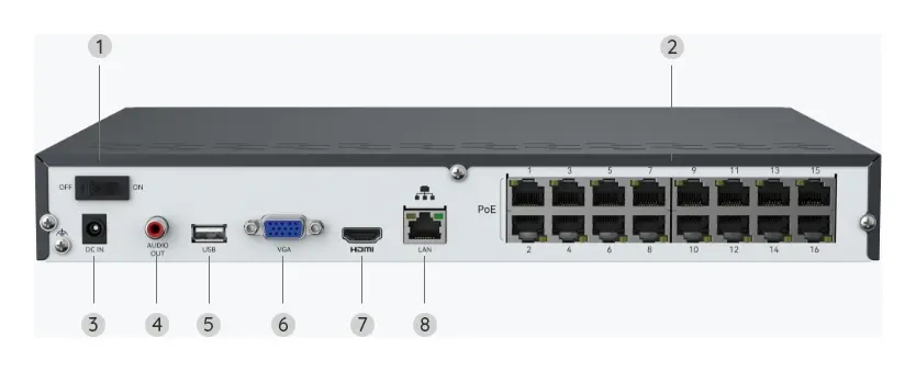 Reolink RLK16-811B8-A 4K PoE 16 Kanal 8 Kameralı Güvenlik Kamerası Seti — görsel 6