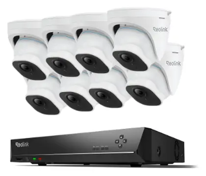 Reolink RLK16-820D8-A 4K PoE 16 Kanal 8 Kameralı Güvenlik Kamerası Seti