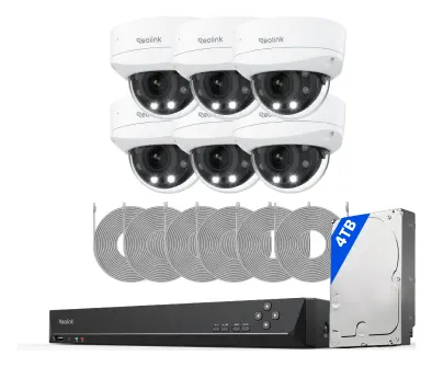 Reolink RLK16-843V8 4K PoE 16 Kanal 8 Kameralı Güvenlik Kamerası Seti