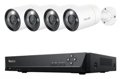 Reolink RLK8-1200B4-A 12MP PoE 8 Kanal 4 Kameralı Güvenlik Kamerası Seti