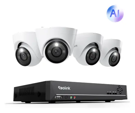 Reolink RLK8-1200D4-A 12MP PoE 8 Kanal 4 Kameralı Güvenlik Kamerası Seti — görsel 3