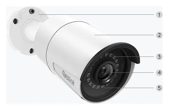Reolink RLK8-410B4 5MP PoE 8 Kanal 4 Kameralı Güvenlik Kamerası Seti — görsel 4