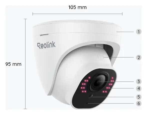 Reolink RLK8-520D4 5MP PoE 8 Kanal 4 Kameralı Güvenlik Kamerası Seti — görsel 2