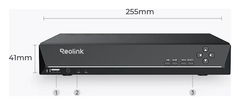 Reolink RLK8-520D4 5MP PoE 8 Kanal 4 Kameralı Güvenlik Kamerası Seti — görsel 5