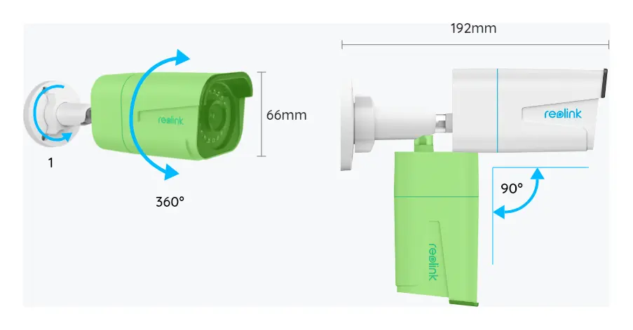 Reolink RLK8-810B4-A 4K PoE 8 Kanal 4 Kameralı Güvenlik Kamerası Seti — görsel 4