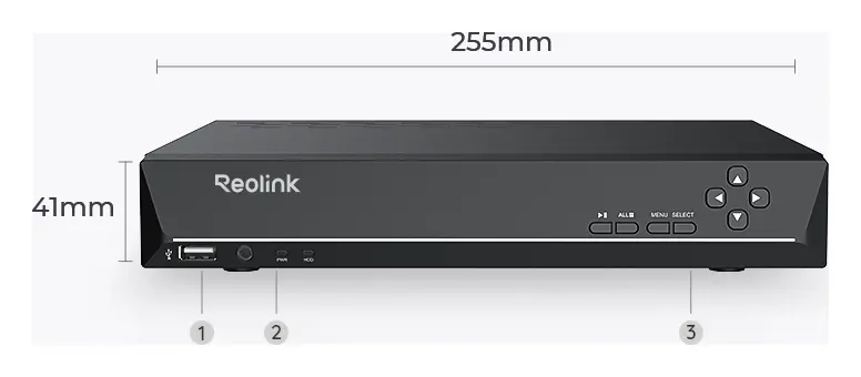 Reolink RLK8-811B4 4K PoE 8 Kanal 4 Kameralı Güvenlik Kamerası Seti — görsel 6