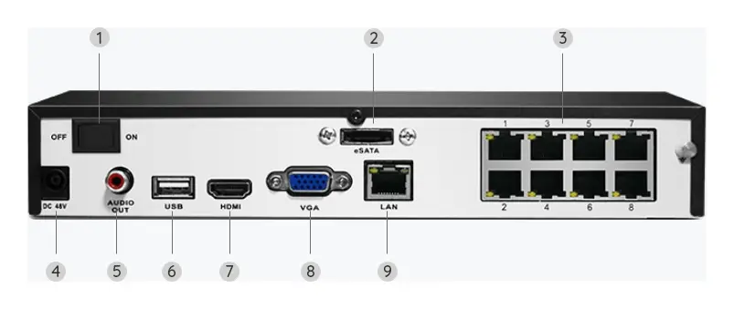 Reolink RLK8-820D4-A 4K PoE 8 Kanal 4 Kameralı Güvenlik Kamerası Seti — görsel 6