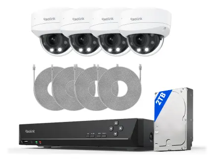 Reolink RLK8-843V4 4K PoE 8 Kanal 4 Kameralı Güvenlik Kamerası Seti — görsel 2