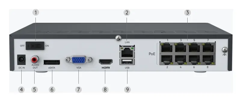 Reolink RLN8-410 NVR Kayıt Cihazı — görsel 6