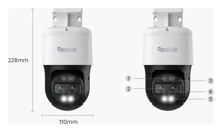 Reolink TrackMix PoE 4K PTZ Kamera — görsel 3