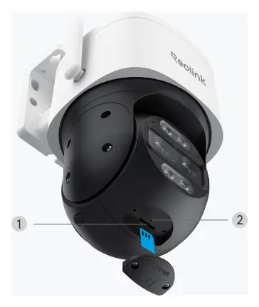 Reolink TrackMix Wired LTE 2K 4G LTE PTZ Kamera — görsel 3