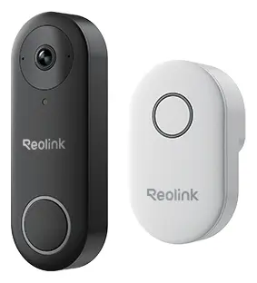 Reolink Video Doorbell WiFi 2K 5MP Görüntülü Kapı Zili