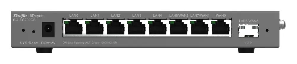 Reyee RG-EG209GS 9 Port Gigabit Bulut Yönetimli Router