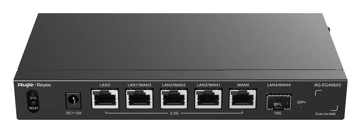 Reyee RG-EG406XS 5 Port Bulut Yönetimli Router