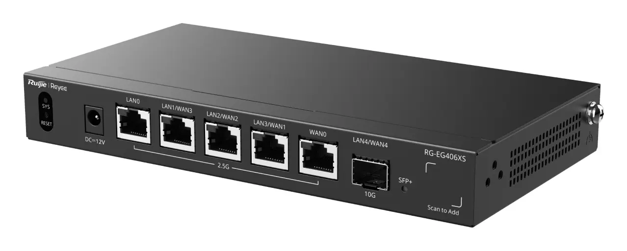 Reyee RG-EG406XS 5 Port Bulut Yönetimli Router — görsel 3