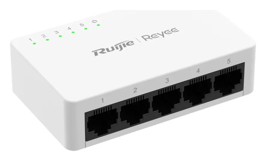Reyee RG-ES05G-L 5 Port Gigabit Yönetilemez Switch — görsel 5