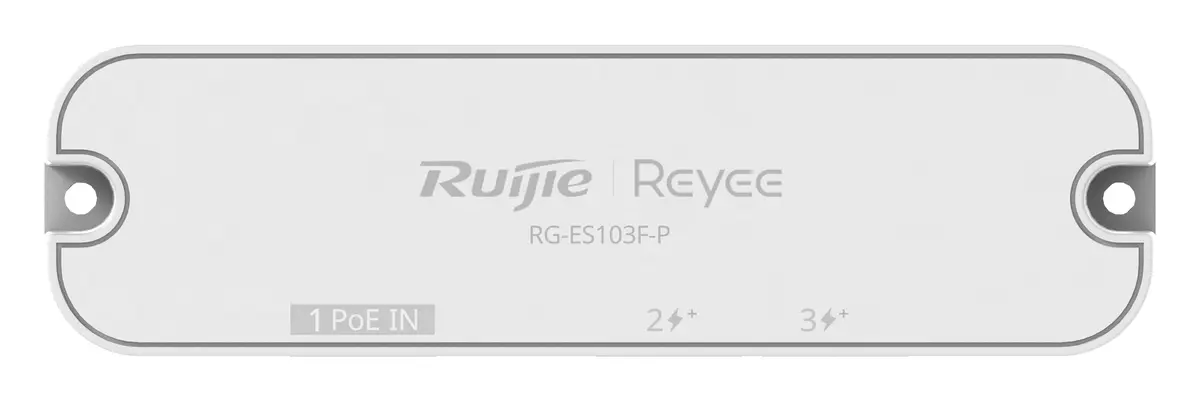 Reyee RG-ES103F-P 3 Port Fast Ethernet PoE+ Yönetilemez Switch — görsel 3