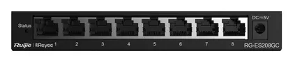 Reyee RG-ES208GC 8 Port Gigabit Akıllı Yönetilebilir Switch