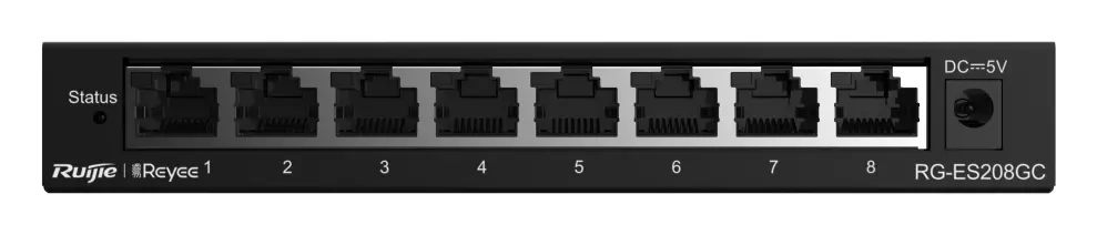 Reyee RG-ES208GC 8 Port Gigabit Akıllı Yönetilebilir Switch