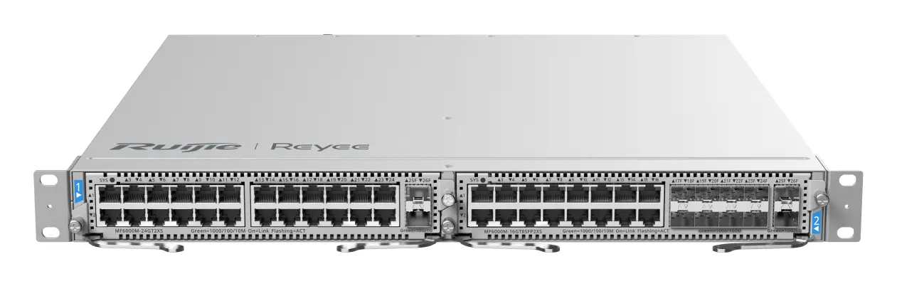 Reyee RG-NBF6002M 2 Slot L3 Modüler Omurga Switch