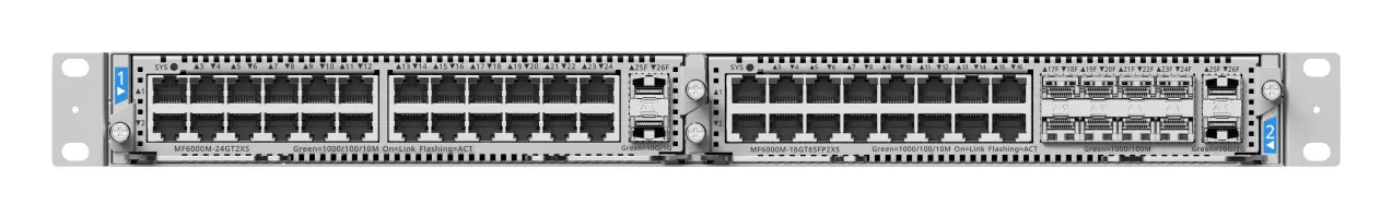 Reyee RG-NBF6002M 2 Slot L3 Modüler Omurga Switch — görsel 5