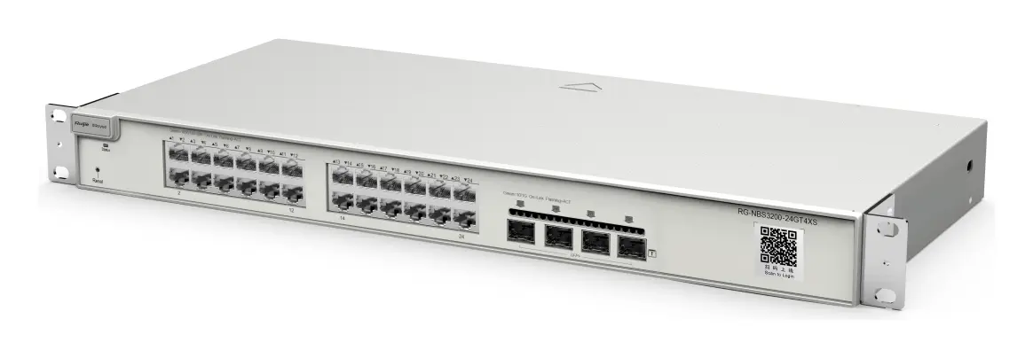 Reyee RG-NBS3200-24GT4XS 24 Port Gigabit 4×10G SFP+ L2+ Yönetilebilir Switch — görsel 5