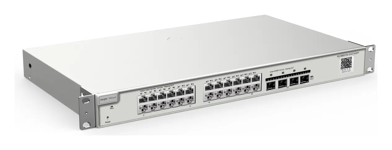 Reyee RG-NBS5200-24GT4XS 24 Port Gigabit 4×10G SFP+ L3 Yönetilebilir Switch — görsel 2