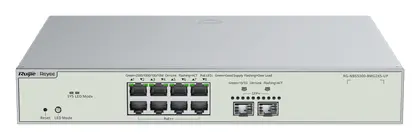 Reyee RG-NBS5300-8MG2XS-UP 8 Port 2.5G Multi-Gigabit PoE++ 2×10G SFP+ L3 Yönetilebilir Switch