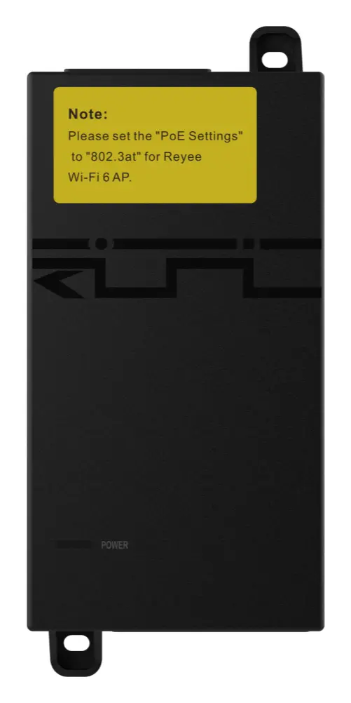 Reyee RG-POE-AT30 1 Port Gigabit 31.2W PoE Enjektör — görsel 4