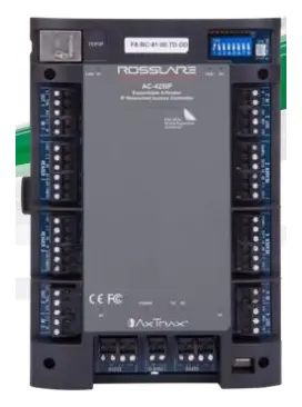 Rosslare AC-425IP-DIN Expandable 4-Reader IP Networked Access Control Panel Geçiş Kontrol Paneli — görsel 2