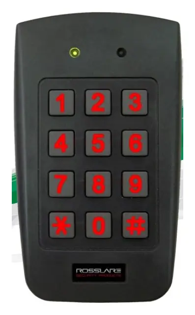 Rosslare AC-F44 Outdoor Backlit PIN & PROX Standalone Controller Bağımsız Geçiş Kontrol Ünitesi
