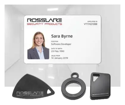 Rosslare AT-V4S-000-0000 MIFARE DESFire EV3 Credentials 4K ISO Kart