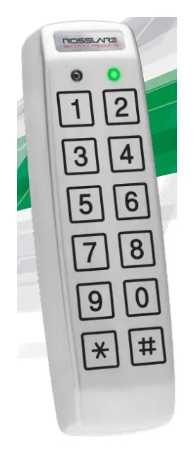 Rosslare AY-S55 Anti-Vandal Piezoelectric PIN Reader Tuş Takımı (PIN Okuyucu)