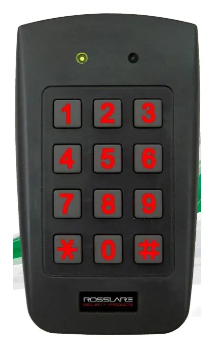 Rosslare AYC-F64 Backlit Proximity & PIN Convertible Reader / Controller Okuyucu / Kontrol Ünitesi