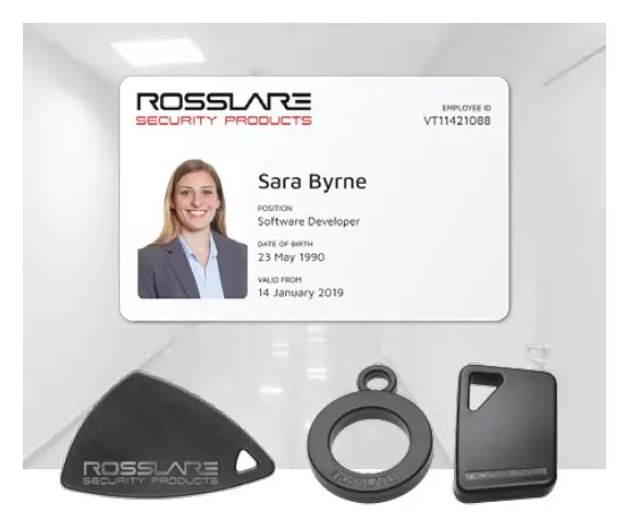 Rosslare RT-P4K-26A-7RB0 MIFARE Plus 4K Anahtarlık (Key Fob) - Ring