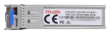 Ruijie 2.5G-SFP-LX03-SM1310-BIDI-I 2.5G BiDi 1310/1550nm 3km Single Mode SFP Optik Modül