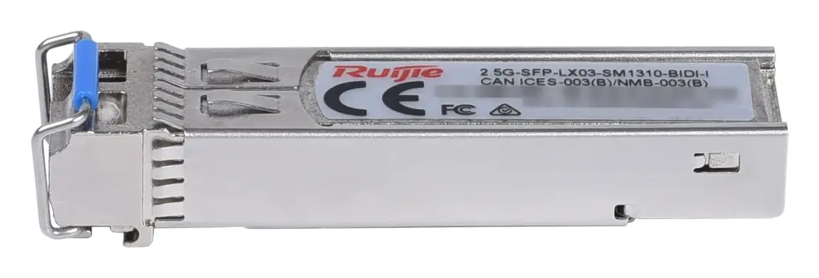 Ruijie 2.5G-SFP-LX03-SM1310-BIDI-I 2.5G BiDi 1310/1550nm 3km Single Mode SFP Optik Modül — görsel 2